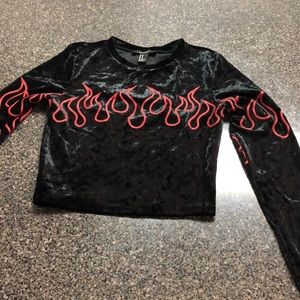 🔥🖤Crop top long sleeve🔥🖤